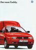 VW Caddy Autopprospekt 1995 -854*