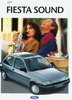 Ford Fiesta Sound Autoprospekt aus 1992