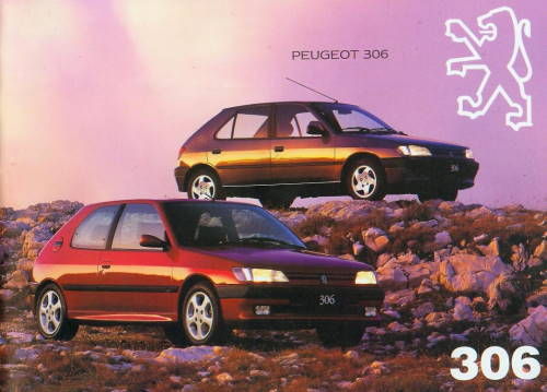 Peugeot 306 Werbeprospekte