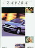 Opel Zafira Werbeprospekt und Preise 1999 - 947*