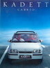 Opel Kadett E Cabrio Autoprospekt 1988 952