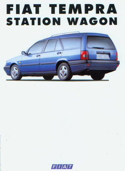 Fiat Tempra Station Wagon Prospekt aus 1991 957*