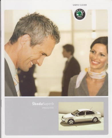 Skoda Superb Preisliste 2005