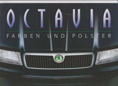 Skoda Octavia Farbkarte 1997