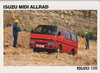 Isuzu Midi Allrad - Autoprospekt 1989