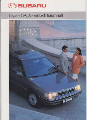 Subaru Legacy Gala Autoprospekt 1153*