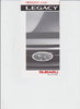 Subaru Legacy Preisliste September 1989 - -1157