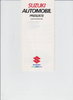 Suzuki PKW Programm  Preisliste Nov 1984