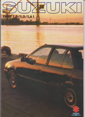 Suzuki Swift Prospekt Broschüre  1998? 1203*