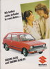 Suzuki Alto + FX Autoprospekt 1981 - 1237*