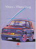 Suzuki Vitara + long Autoprospekt 1991 brochure