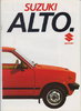 Suzuki Alto Autoprospekt 1983 - Rarität