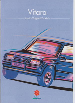 Suzuki Vitara Autoprospekt Zubehör  1991 - 1228*