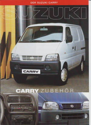 Suzuki Carry Prospekt Zubehör 2001 -  1306*