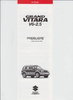 Suzuki Grand Vitara Preisliste Februar 2001