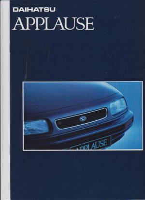 Daihatsu Applause Prospekt 1992 1318*