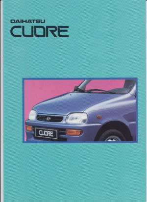 Daihatsu Cuore Autoprospekt 1995 1333*