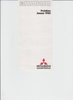 Mitsubishi Preisliste Januar  1985  1447