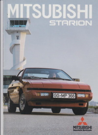 Mitsubishi Starion Prospekt April 1985 1466*