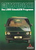 Mitsubishi L 300 Prospekt  September 1983 - 1460*