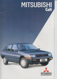 Oldtimer Mitsubishi Colt Prospekt  April 1984 1479*