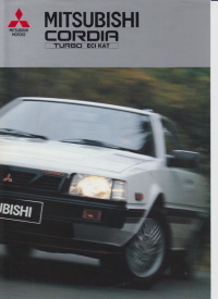 Mitsubishi Cordia Turbo Prospekt 1987 -1490*