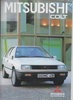 Werbeprospekt Mitsubishi Colt  1987 1474*