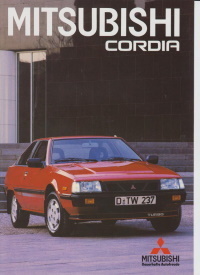 Verkaufsprospekt Mitsubishi Cordia 1985 - 1491*