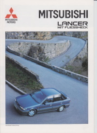 Autoprospekt Mitsubishi Lancer 10 - 1992 -1506*