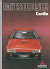 Genial Mitsubishi Cordia Prospekt 1983 -1493*
