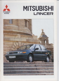 Mitsubishi Lancer Prospekt Oktober 1991
