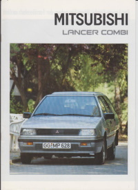 Mitsubishi Lancer Combi Prospekt  9- 1990 1507+