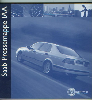 Saab Automobile Pressemappe IAA 1998