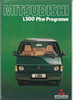 Mitsubishi L 300 Werbeprospekt 1983 -1560*