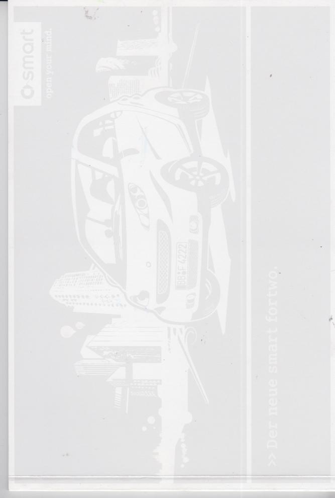 Smart fortwo Prospekt brochure 2006