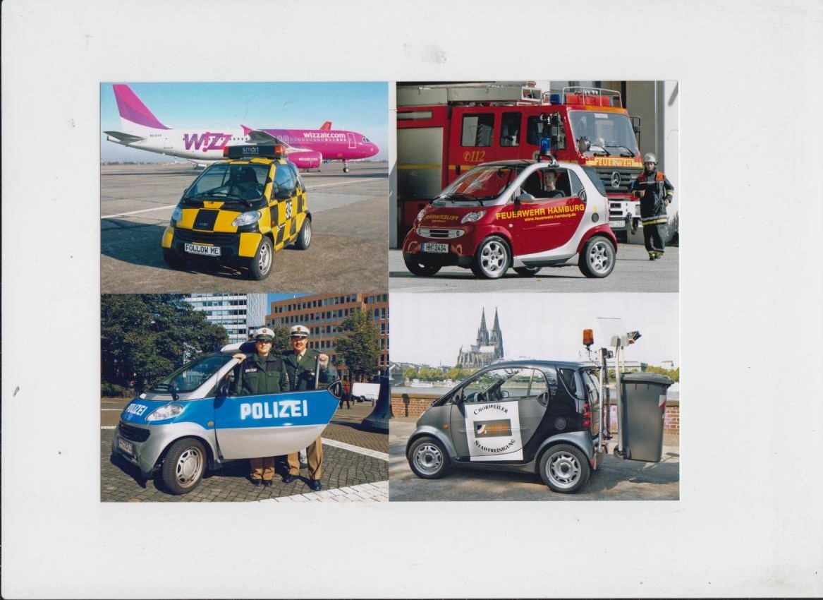 Smart Sonderfahrzeuge Pressefoto 2004