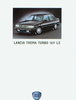 Lancia Thema turbo 16V LX Autoprospekt 1991