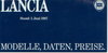 Lancia Preisliste 1987 -l99