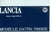 Lancia Programm Preisliste 1987 -100