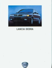 Lancia Dedra Autoprospekt carbrochure 1991