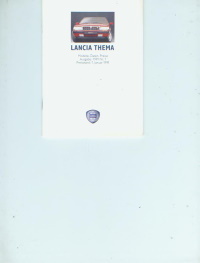 Lancia Thema Preisliste Januar 1991 - *85