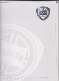 Lancia Pressemappe 1999