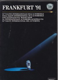 Lancia Automobile - original Pressemappe aus 1991