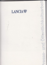 Lancia Pressemappe 1997