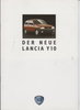 Lancia Y 10 Auto Prospekt 1989