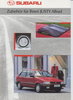 Subaru Justy Prospekt Zubehör aus 1991 -  1669*