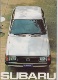 Subaru PKW Programm - Prospekt aus Niederlande