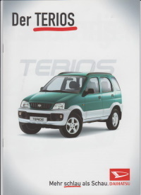 Daihatsu Terios Autoprospekt 2001 - 1744*