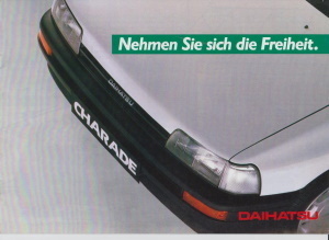 Daihatsu Charade Autoprospekt 1987 - 1755-1*