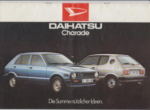 Daihatsu Charade Autoprospekt 1980 - 1756*